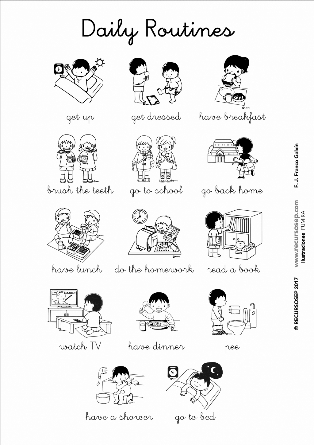 Daily routines