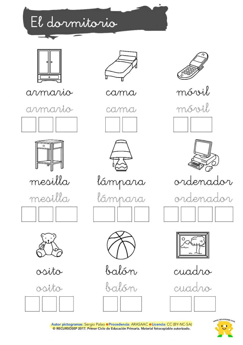 Separamos palabras en SÍLABAS – Primer ciclo