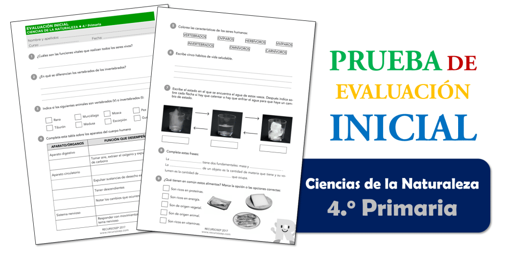 evaluación-inicial-ciencias-de-la-naturaleza-4-primaria