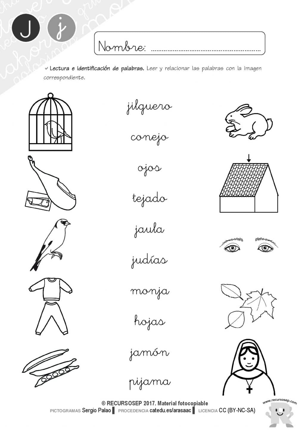 Actividades Con La Letra J actividades-con-la-letra-j