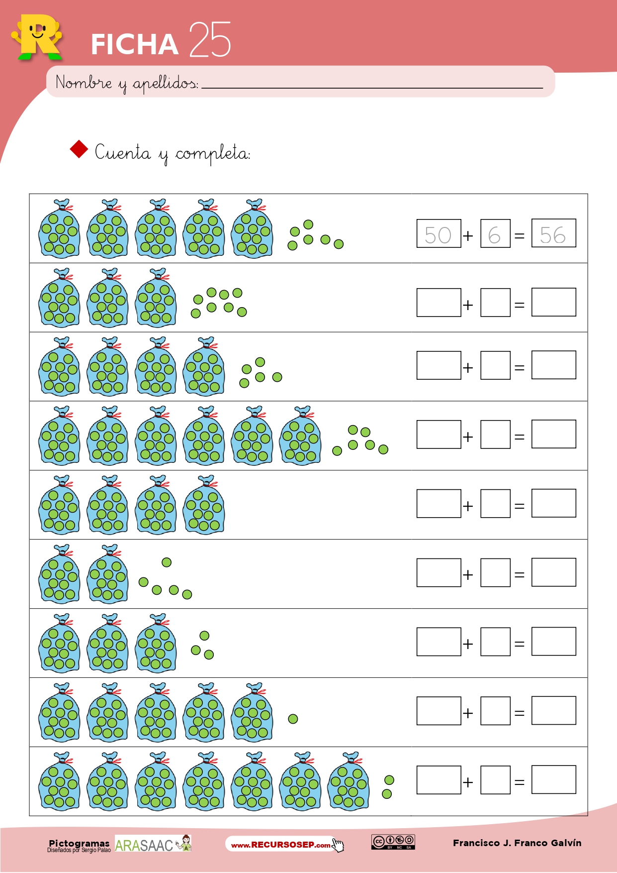 Fichas Matematicas Para Primaria 1 Imagenes Educativas D88