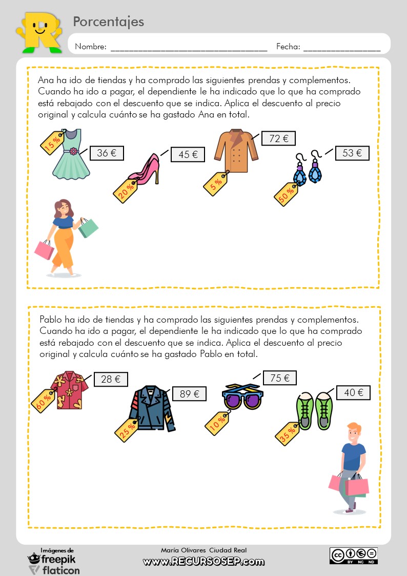 situacioens problemáticas rebajas