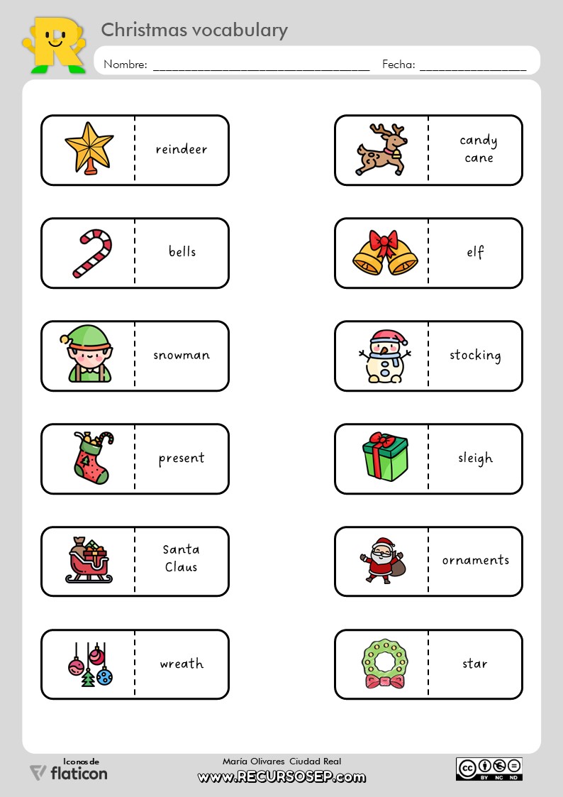 christmas-vocabulary