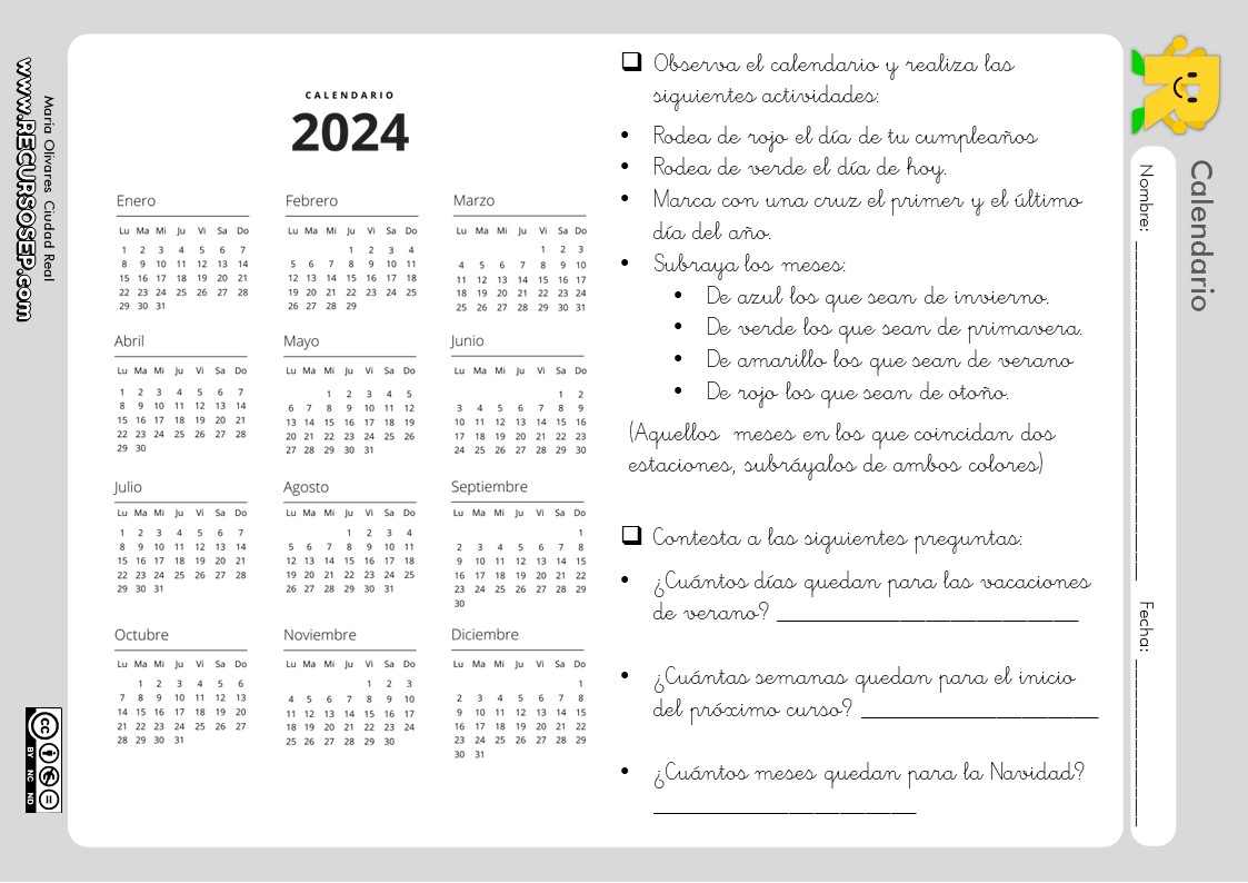 calendario