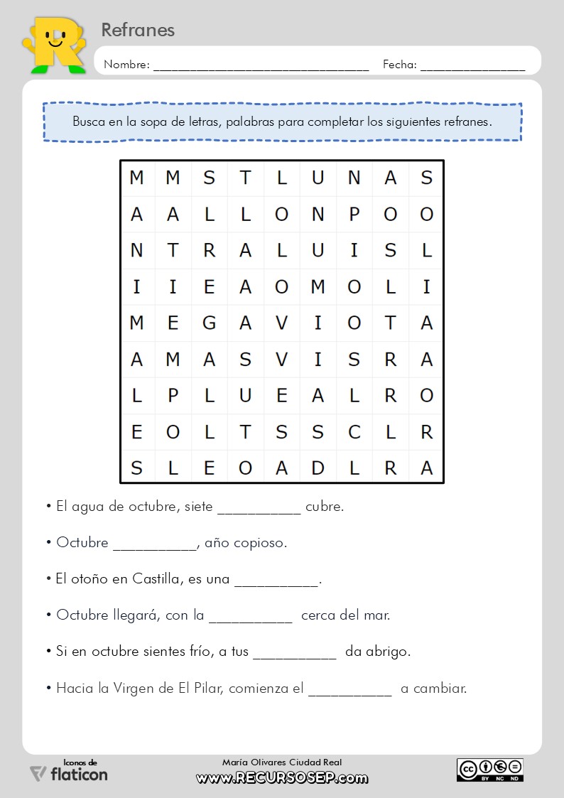 sopa de letras refranes octubre (1)